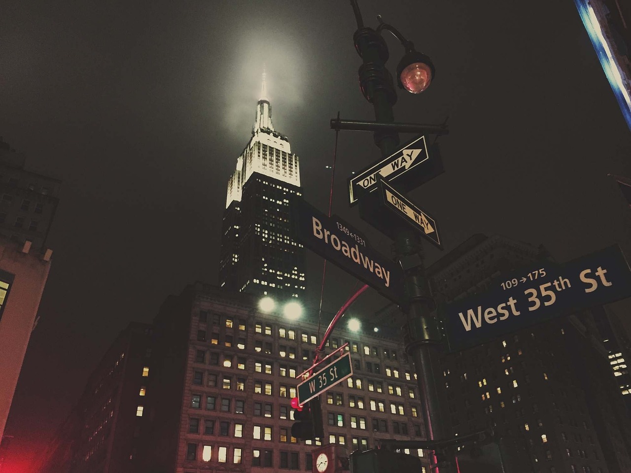 Image of the Empire State Building.